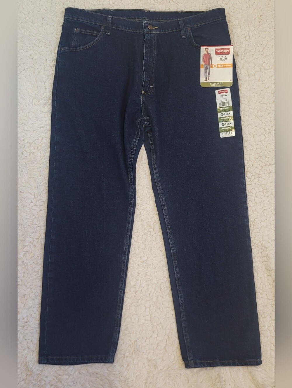 Men's NWT Wrangler Flex Jeans Size 40x29